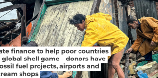 Climate finance is meant to help low-income countries adapt to climate change and recover from disasters like Hurricane Melissa. Yamil Lage/AFP via Getty Images